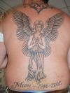 back angel girl tattoo